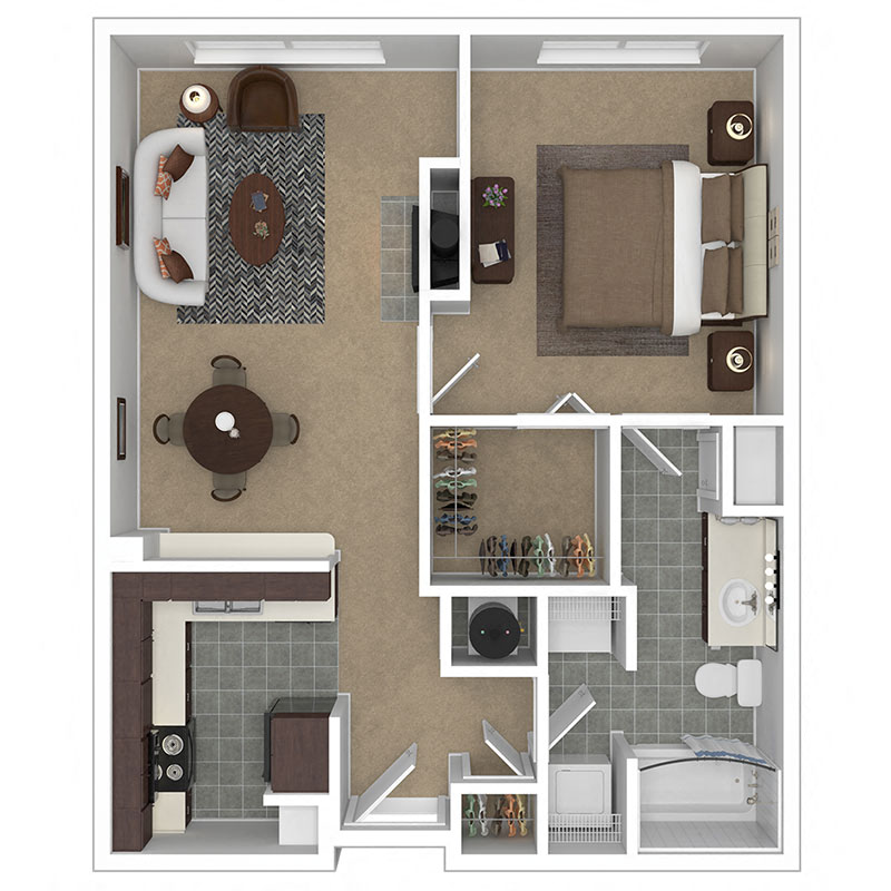Meridian at Grandview A7 Floor Plan